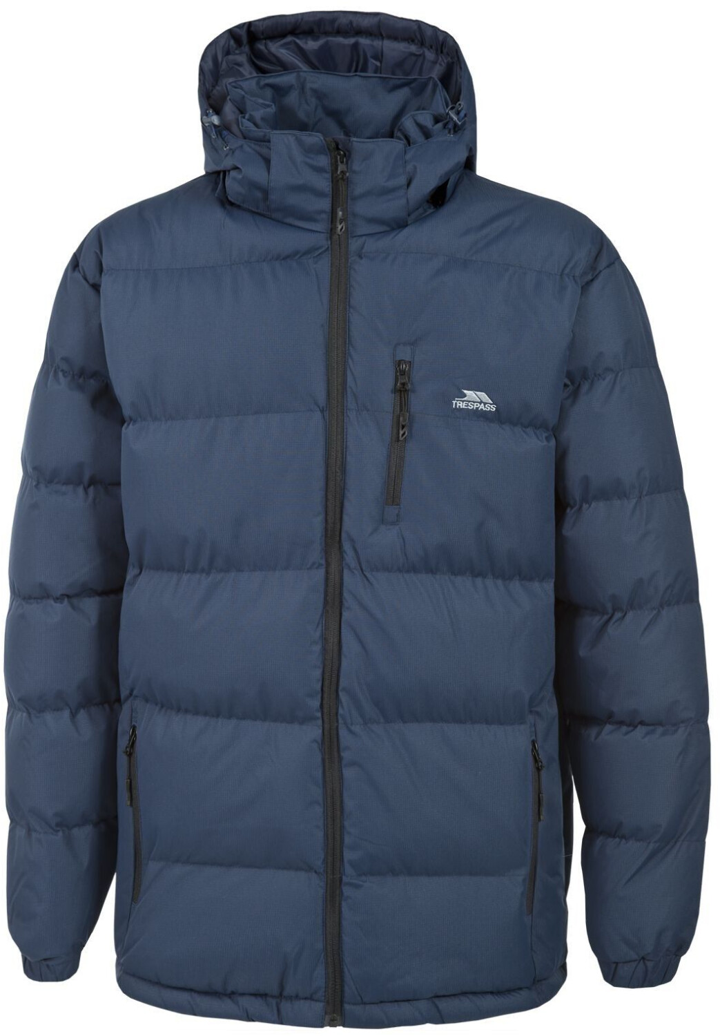 Trespass Warm Padded Waterproof Rain Jacket With Detachable Hood Clip navy MAJKCAI20001 NA1XL