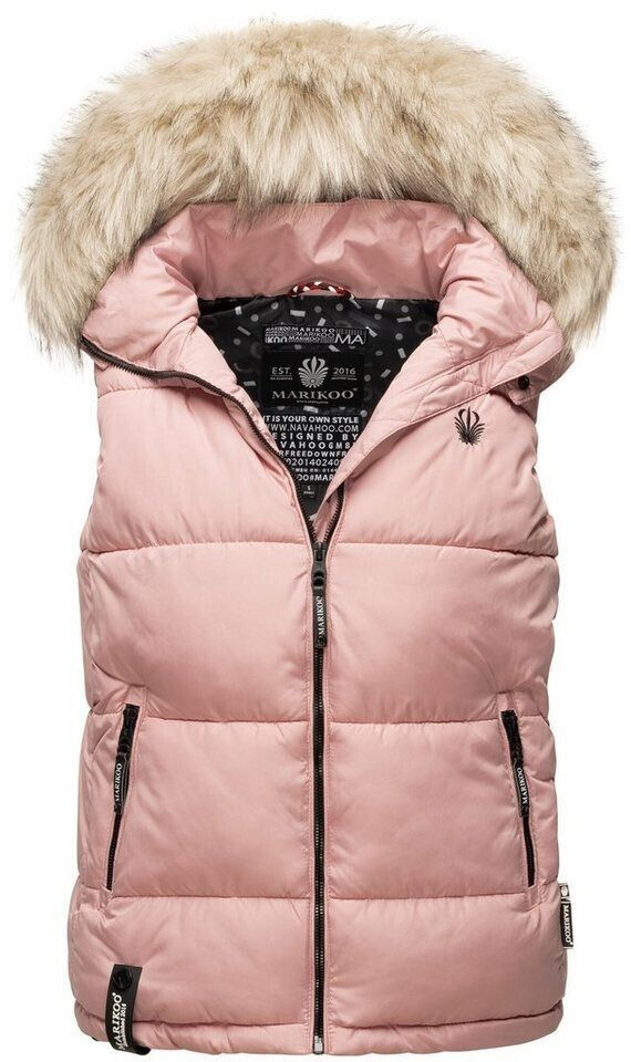 Marikoo Vest 'Eisflöckchen' pink