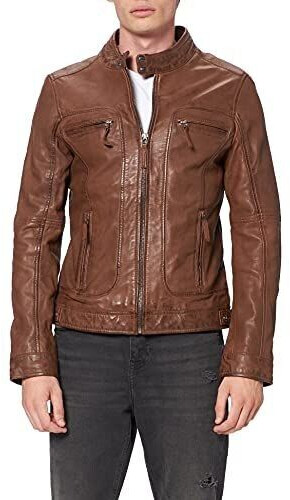 Oakwood Leather Jacket brown cognac