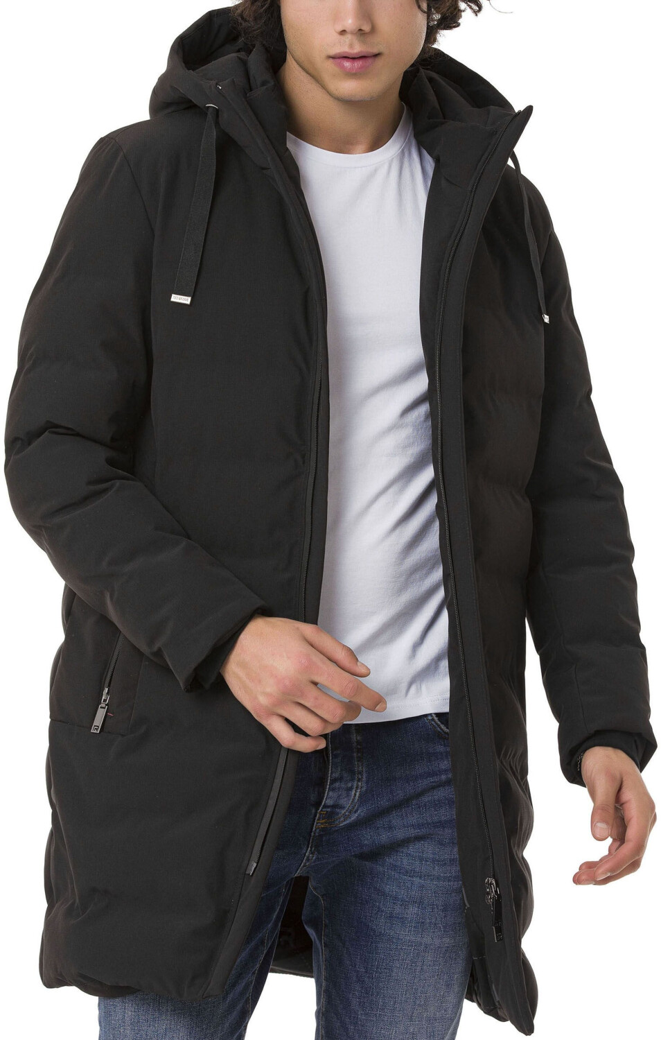 Redbridge Parka long with hood black