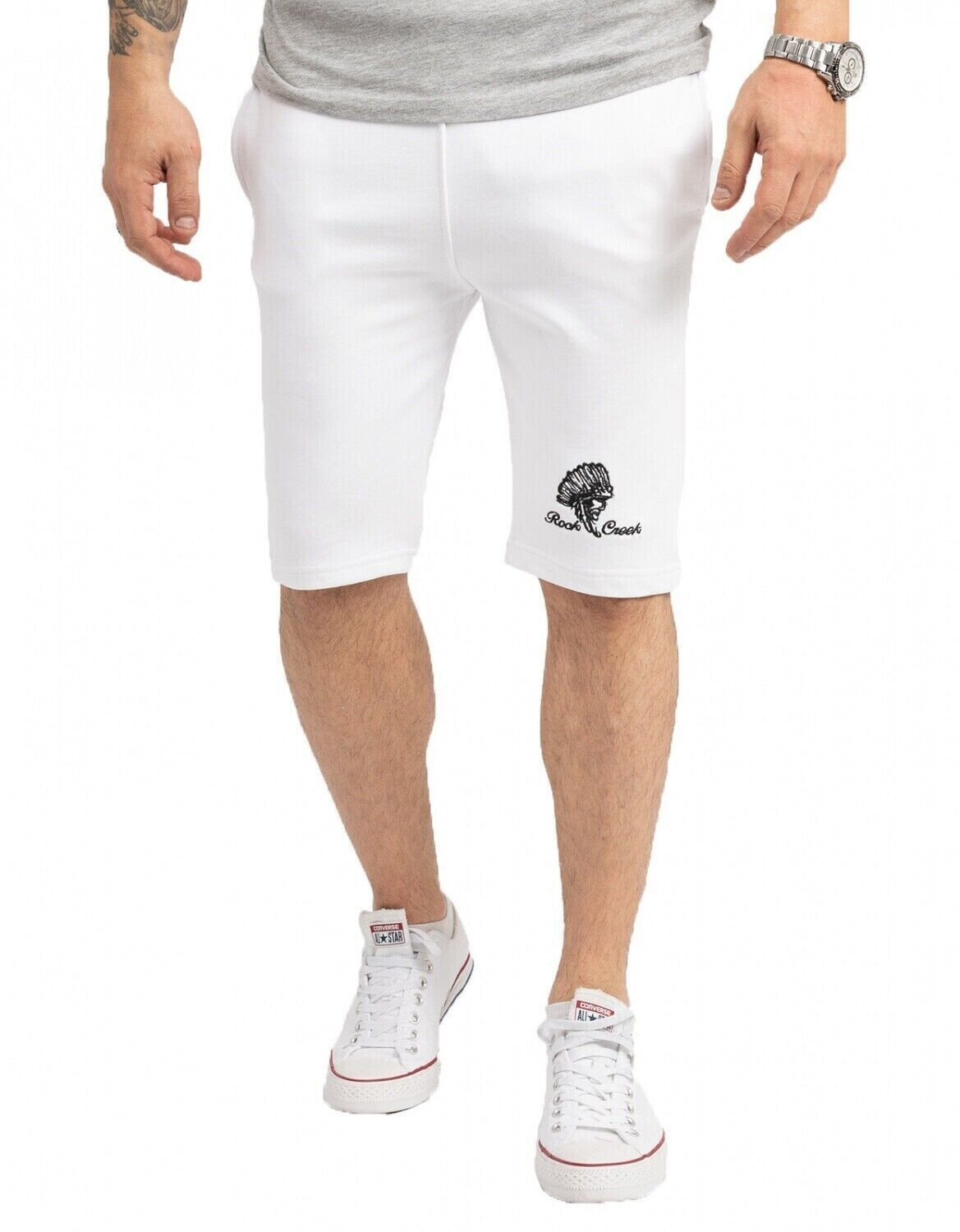 Rock Creek Sweatshorts H 273 weiB ab 13 90 Preisvergleich bei idealo
