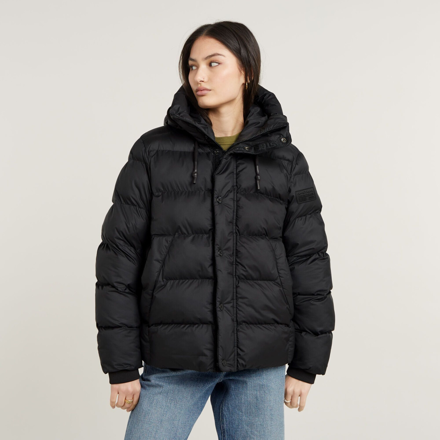 G-Star Whistler Short Puffer Wmn (D25186-B958) dk black