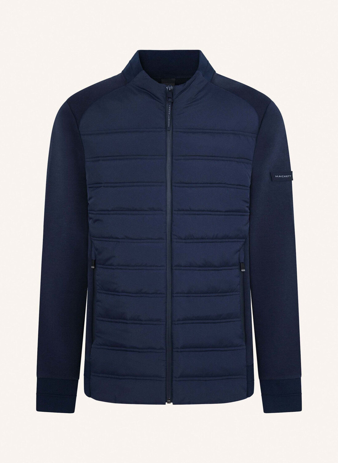 Hackett Between Jacket HS HYBRID QUILT FZ dark blue