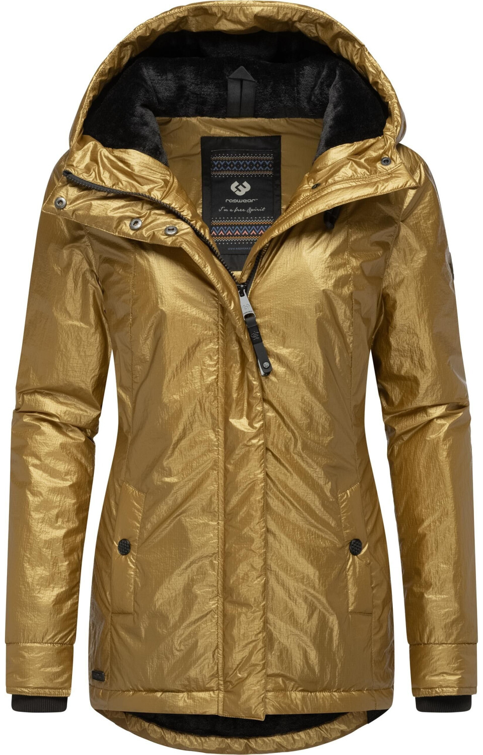Ragwear Monadde Bling Winter Jacket inca gold