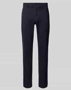 Boss Orange Slim Fit Chino with belt loops marine