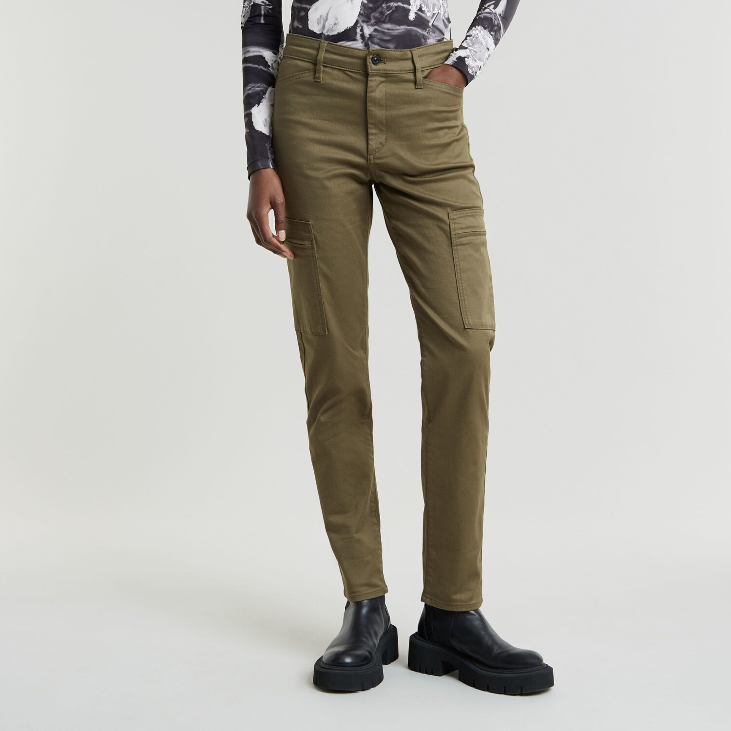 G-Star Skinny Cargo Pants green D25260-C105-735