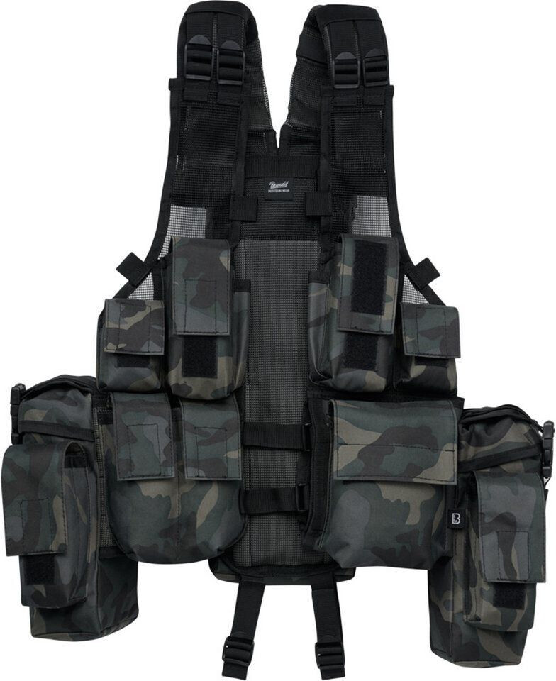 Brandit Tactical Vest Army 13-Pockets Molle