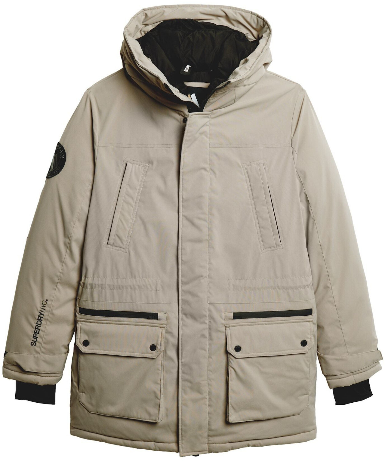 Superdry Parka 'City' taupe black