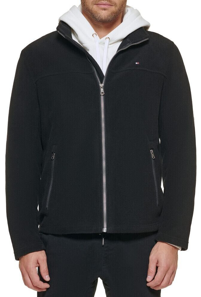 Tommy Hilfiger Lightweight Polar Fleece Jacket Fleece Jacket black