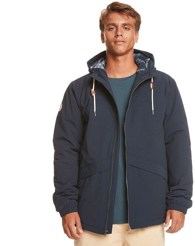 Quiksilver Lochhill Insulated Jacket blue black