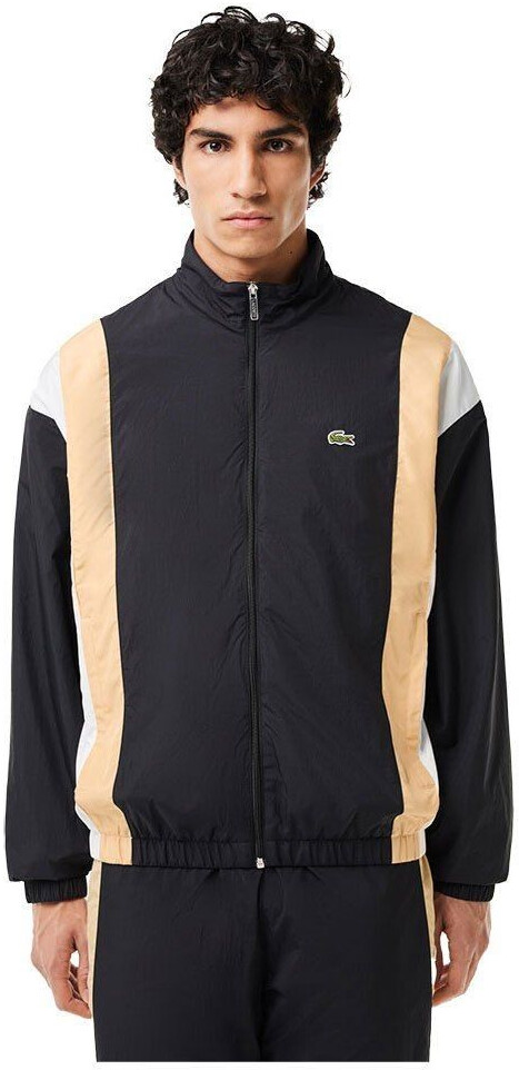 Lacoste Sportsuit Colors Training Jacket black beige white