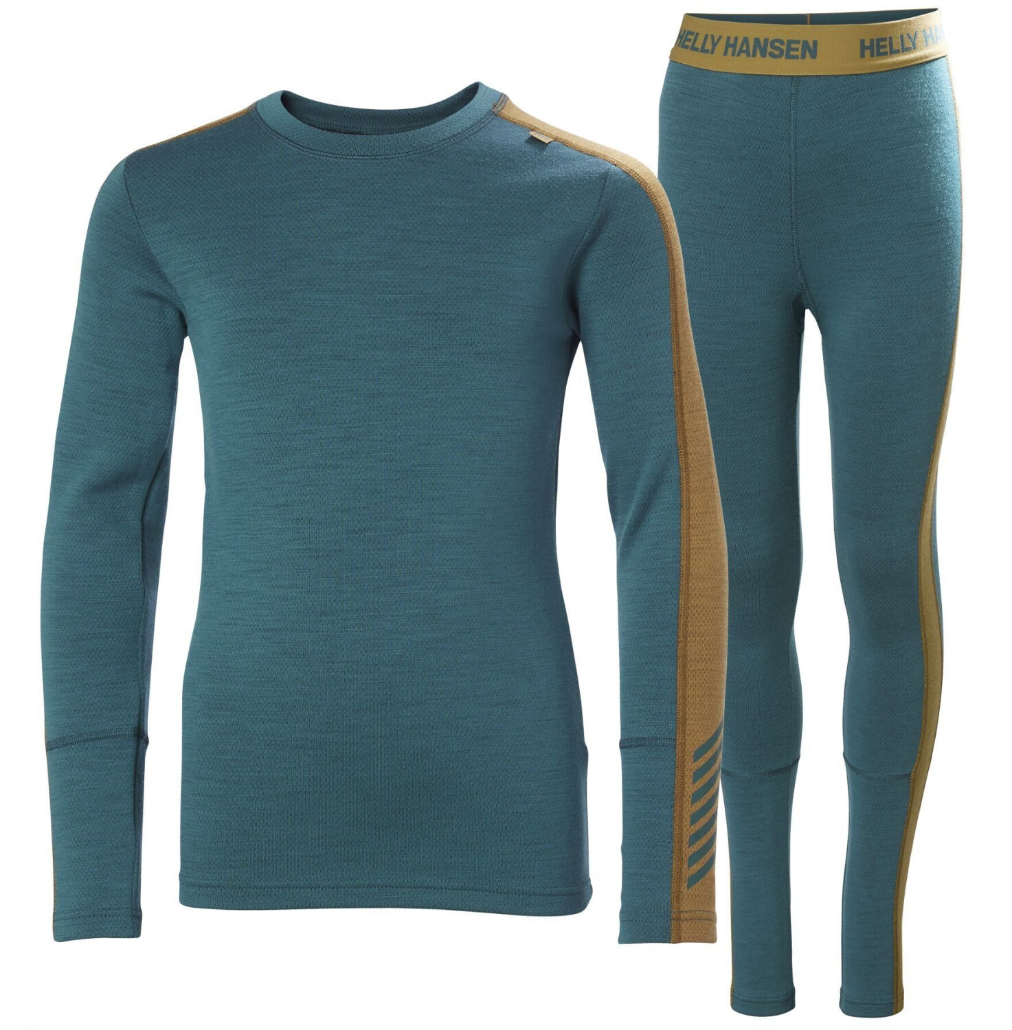 Helly Hansen Lifa Merino Midweight Set dark green