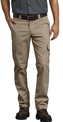 Dickies Mechanical Stretch Cargo Pants slim fit desert sand