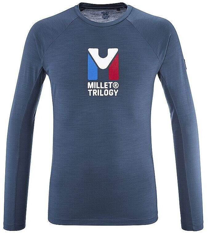 Millet Trilogy Wool LS Shirt dark blue