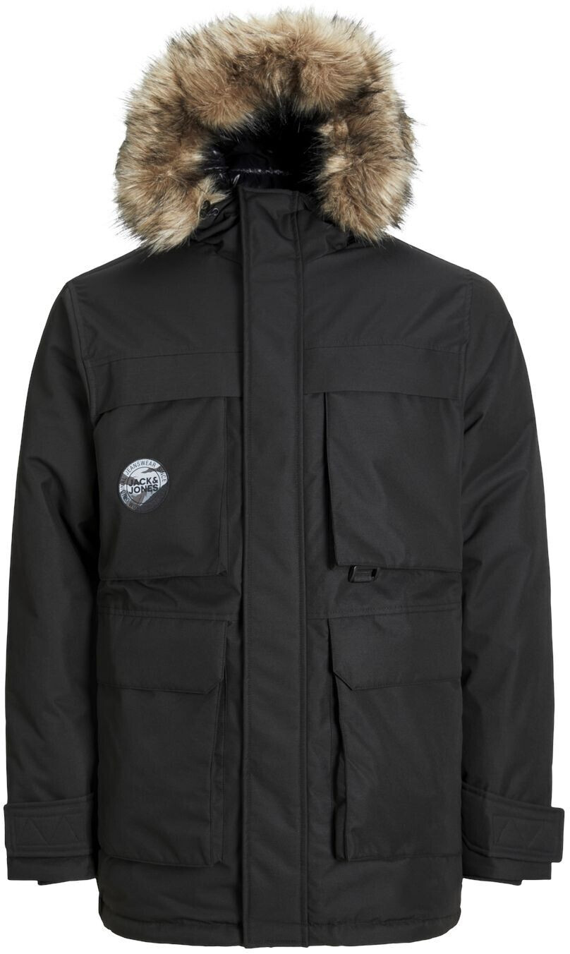 Jack & Jones Jjstar Parka Jacket Pls (12259053) black