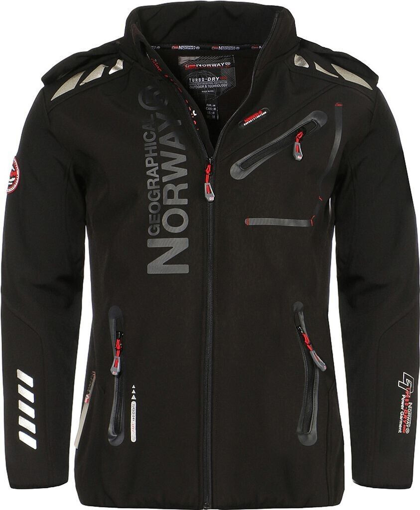 Geographical Norway Softshell Jacket Royaute black