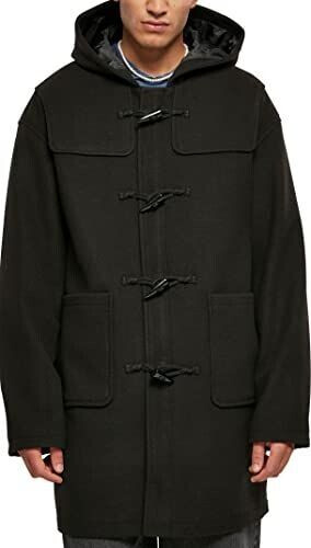 Urban Classics TB5542-Duffle Coat Mantel black