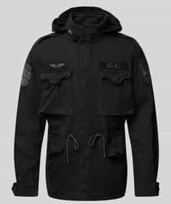 Polo Ralph Lauren Jacket with detachable hood black