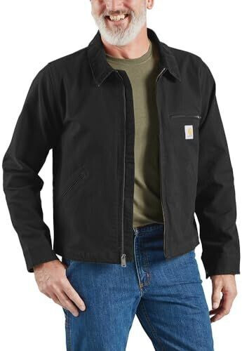 Carhartt Relaxed Fit Duck Detroit Jacket black