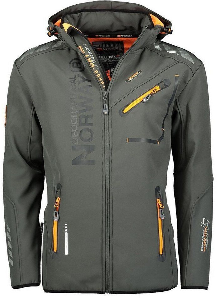 Geographical Norway Softshell Jacket Royaute grey