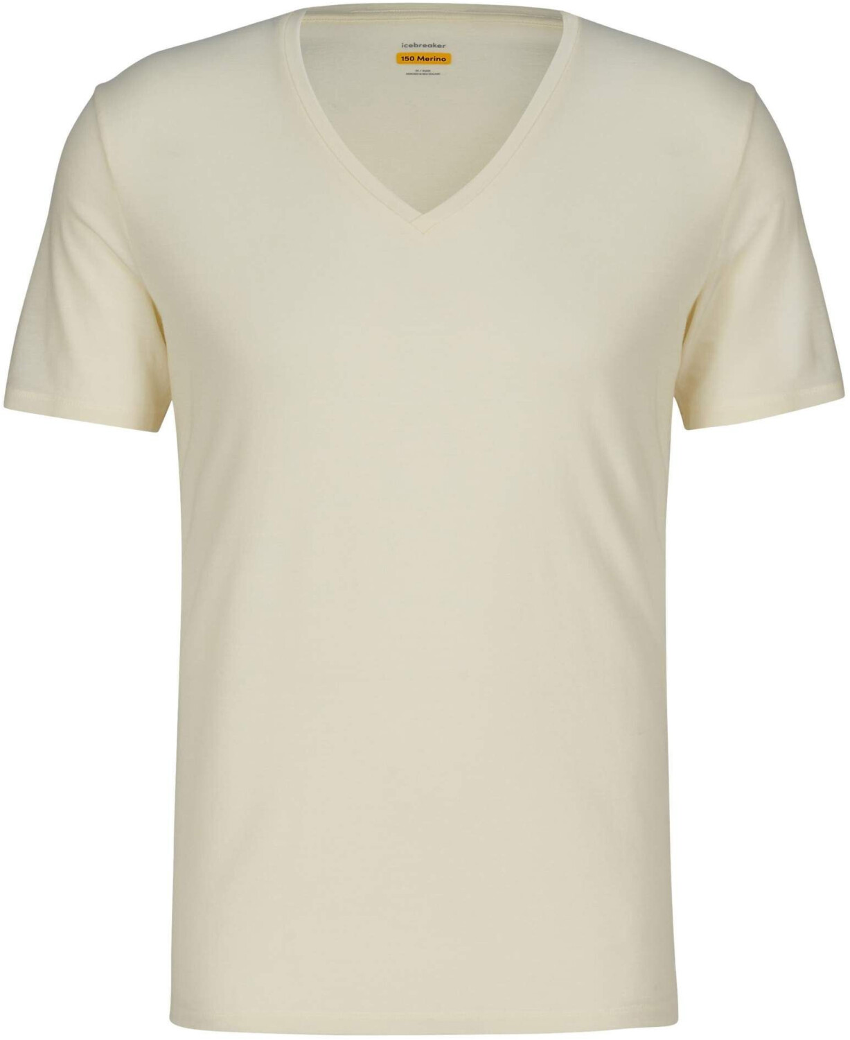 Icebreaker Anatomica S S V Merino Underwear white Undyed