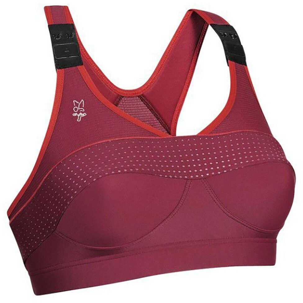 Thuasne Top' Strap X-Back Sports Bra red