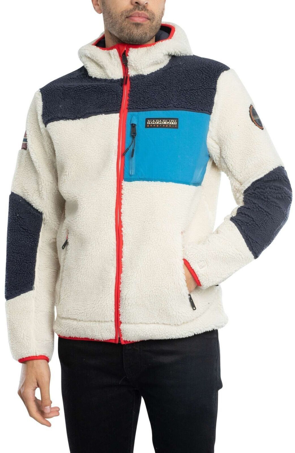 Napapijri Yupik Fleece Jacket blue black