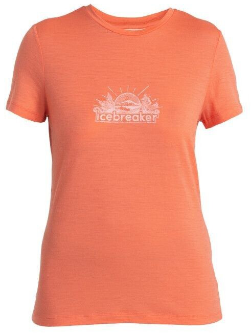 Icebreaker Merino Tech Lite III SS Tee IB Grown Naturally tang