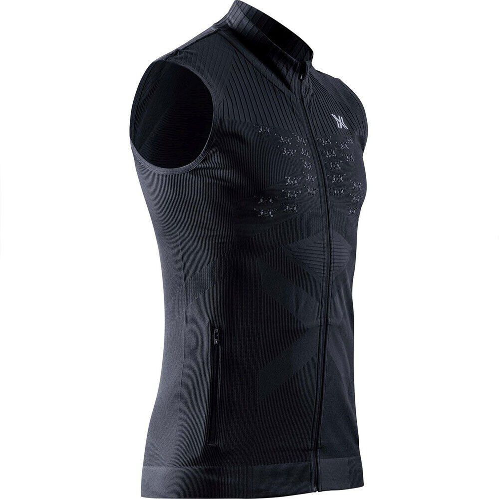 X-Bionic Energy Accumulator Light Full Zip Vest graphite black