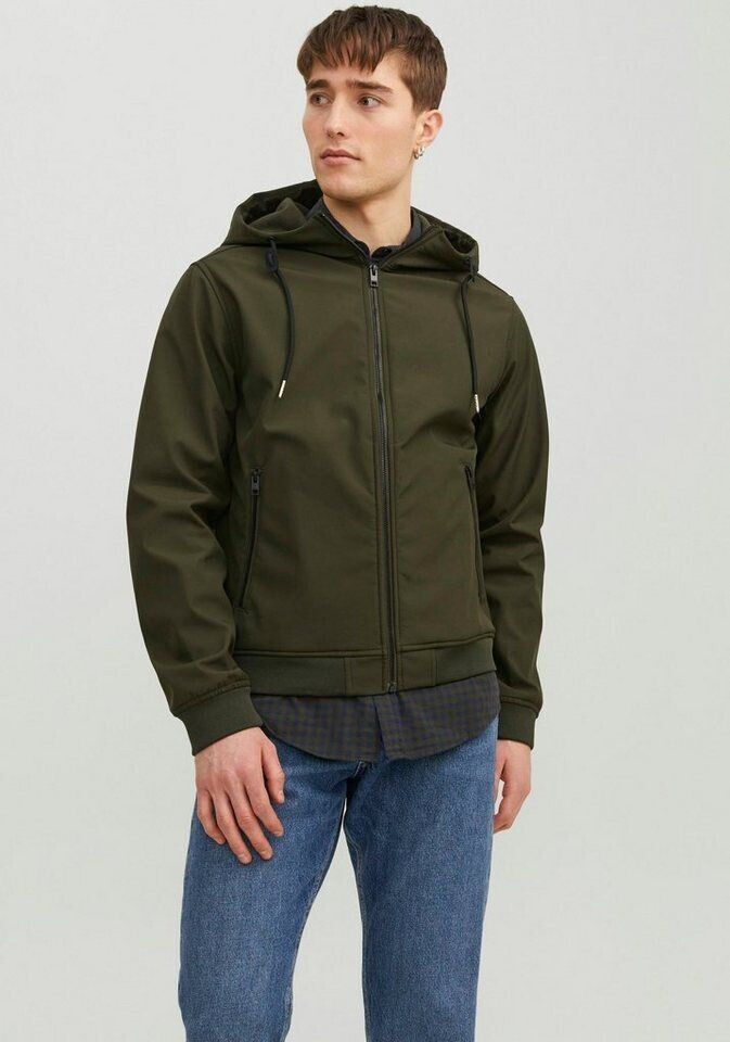 Jack & Jones Jjebasic Softshell Hood Noos (12236300) rosin