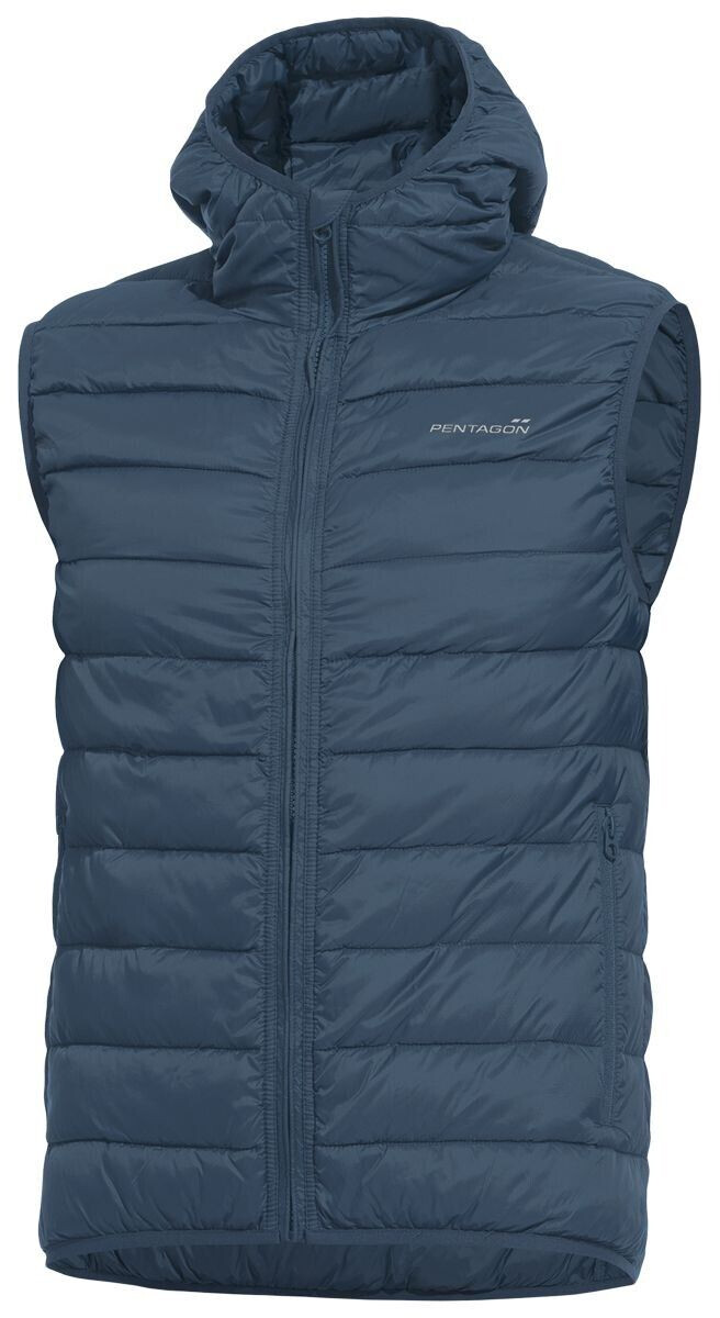 Pentagon insulated Vest with Hood midnight blue