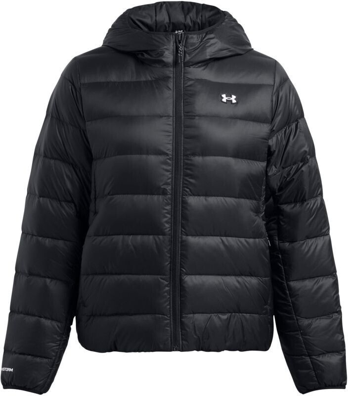 Under Armour Legend Down Hooded Jacket black white