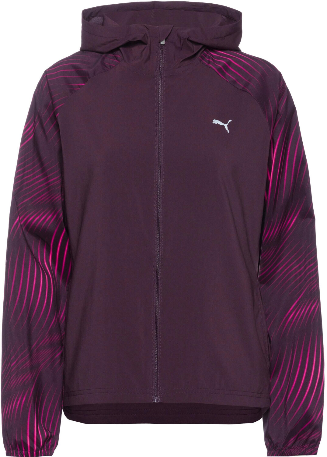 Puma Run Favorite AOP Running Jacket midnight plum-aop
