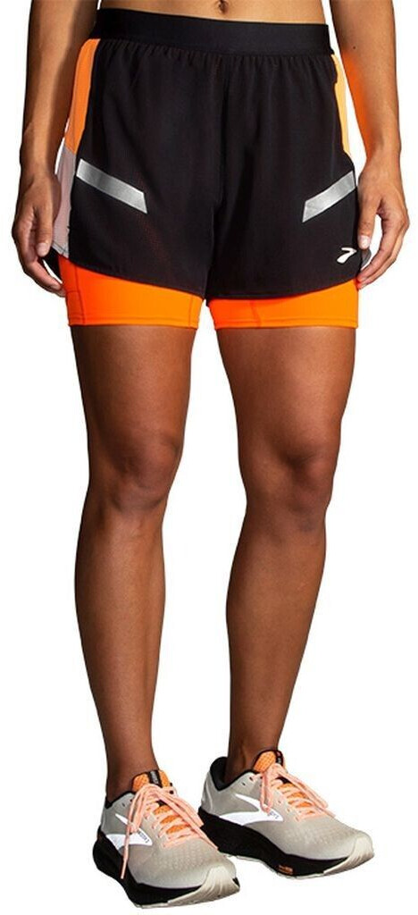 Brooks Run Visible 2in1 Short black