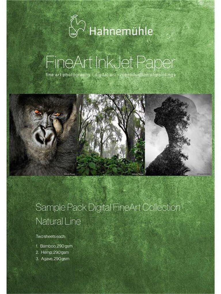 Hahnemühle Sample Pack Natural Line FineArt A3+