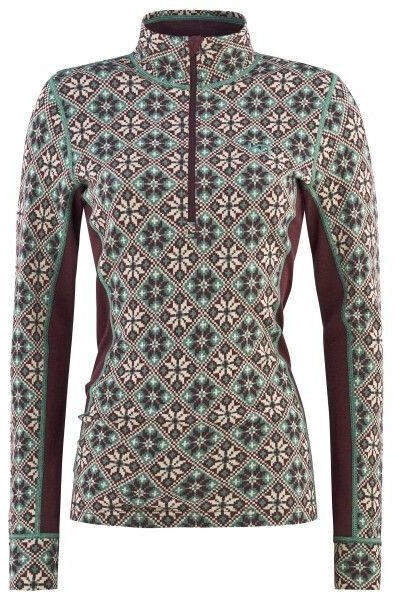 Kari Traa Rose Half-Zip Merino Underwear gray Syru