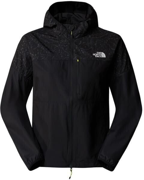 The North Face Higher Run Wind Jacket black reflective