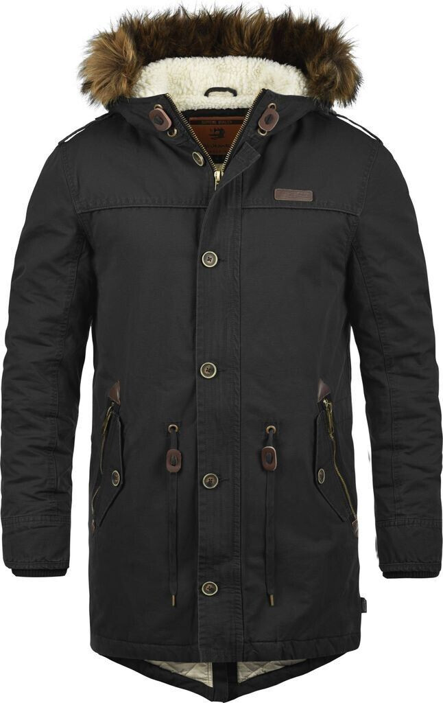 Indicode Parka 'Pulsoor' black