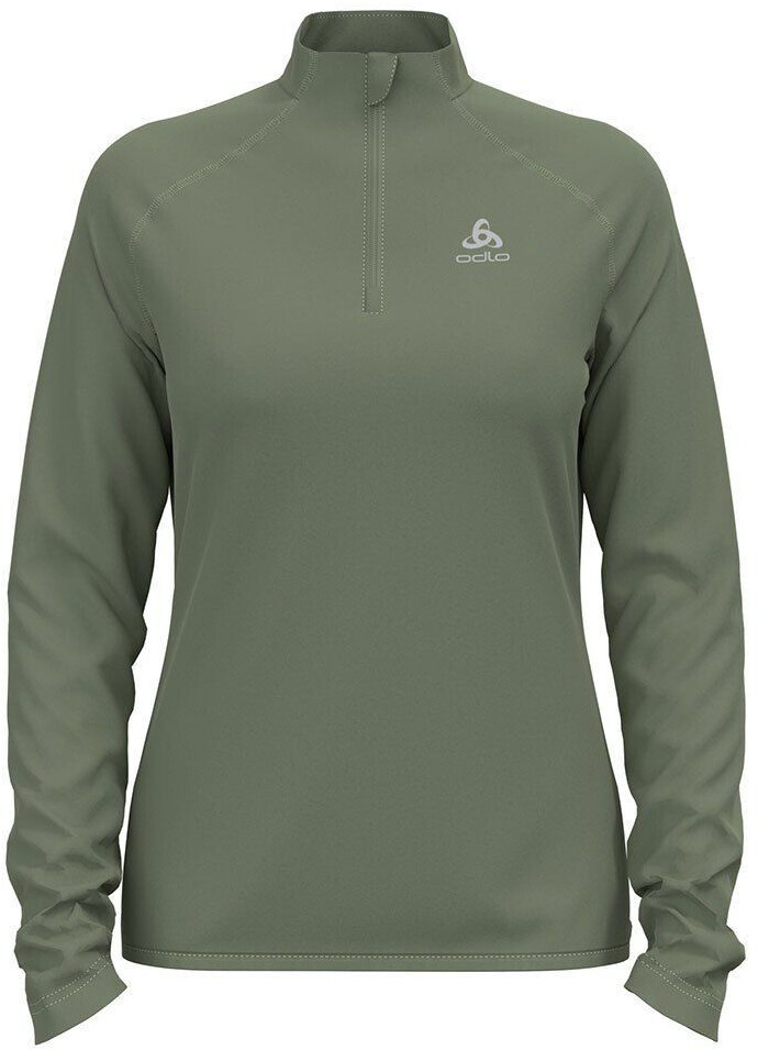 Odlo Fleece Top Midlayer zip CARVE LIGHT 541792-40339 matte green
