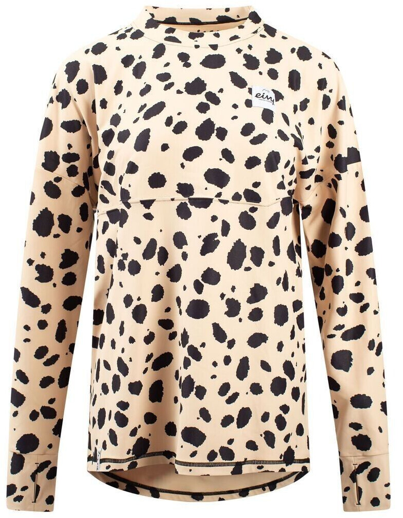 Eivy Icecold Gaiter Top Yoga Shirt cheetah