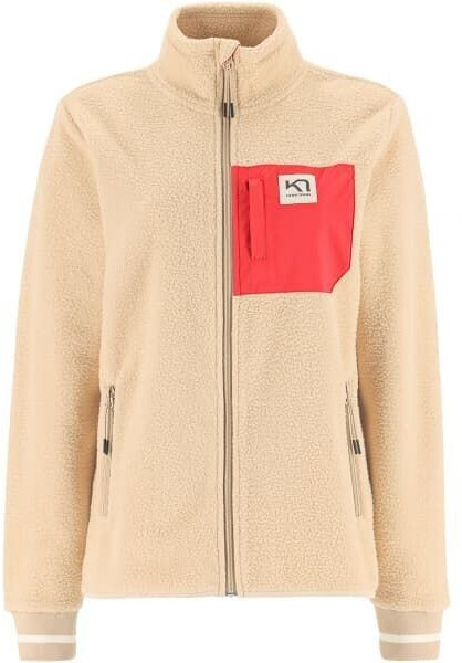 Kari Traa Rothe Midlayer Fleece Jacket beige