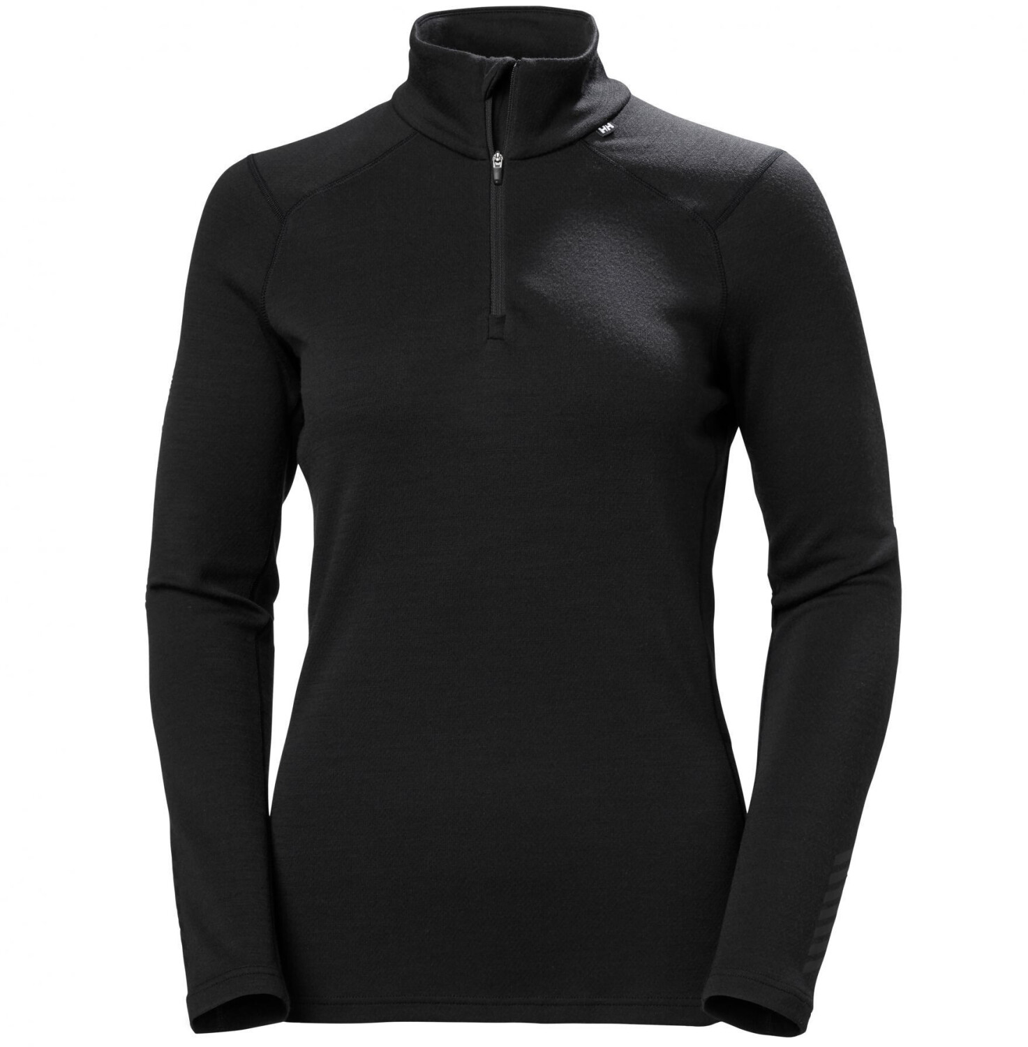 Helly Hansen Lifa Merino Midweight Long Sleeve Shirt With Half Zip black