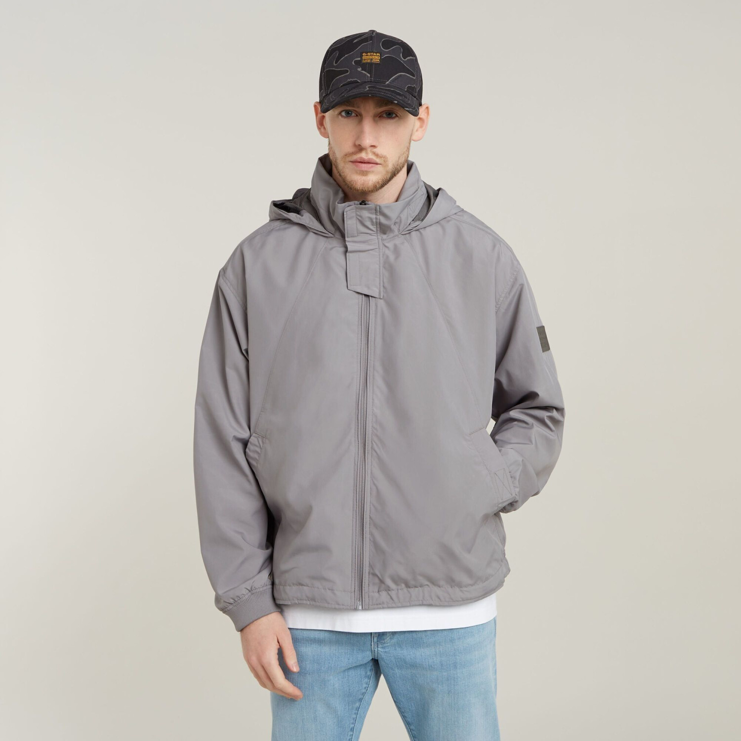 G-Star Lw Expedition Sporty Jkt (D25382-D712) sharkskin