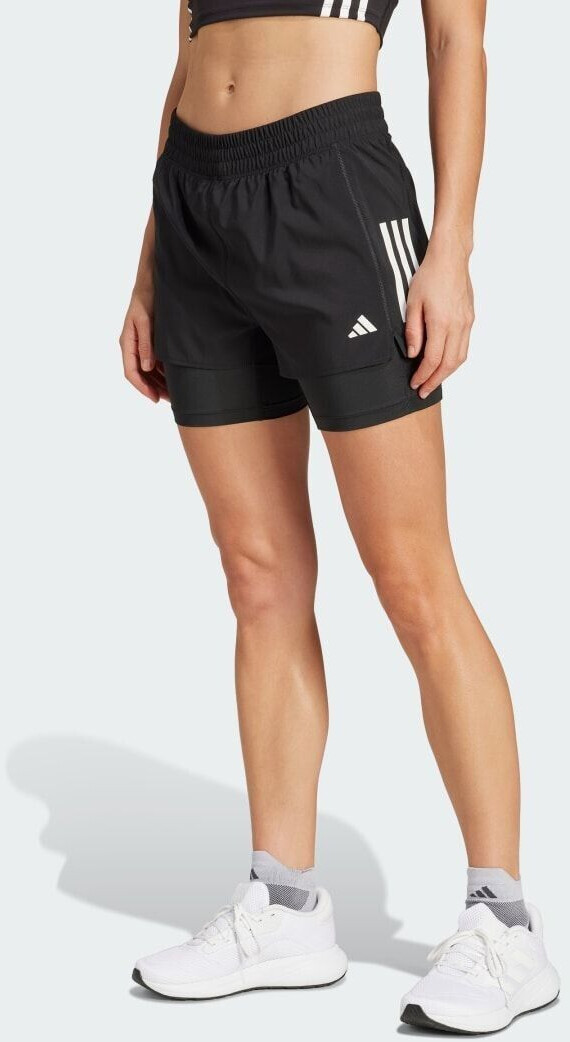 Adidas Own the Run Climacool 2-in-1 Shorts black