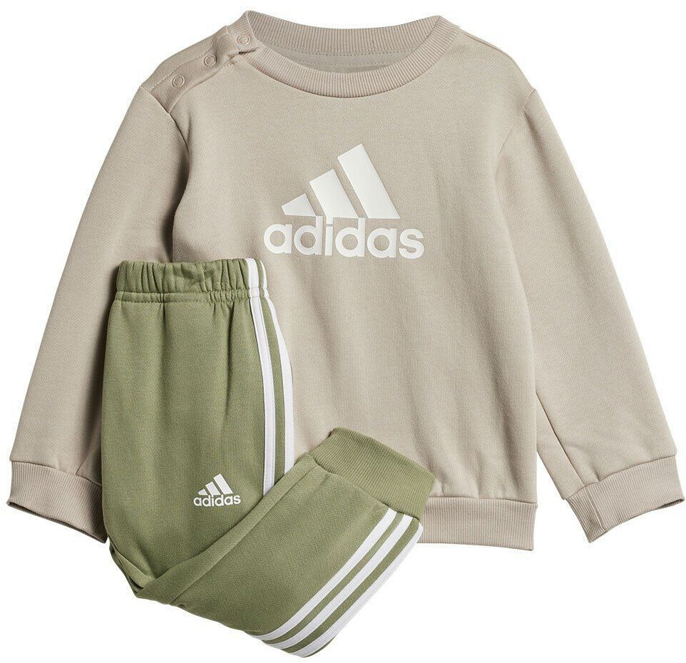 Adidas Badge of Sport Jogginganzug baumwolle beige ab 19 99 Preisvergleich bei idealo
