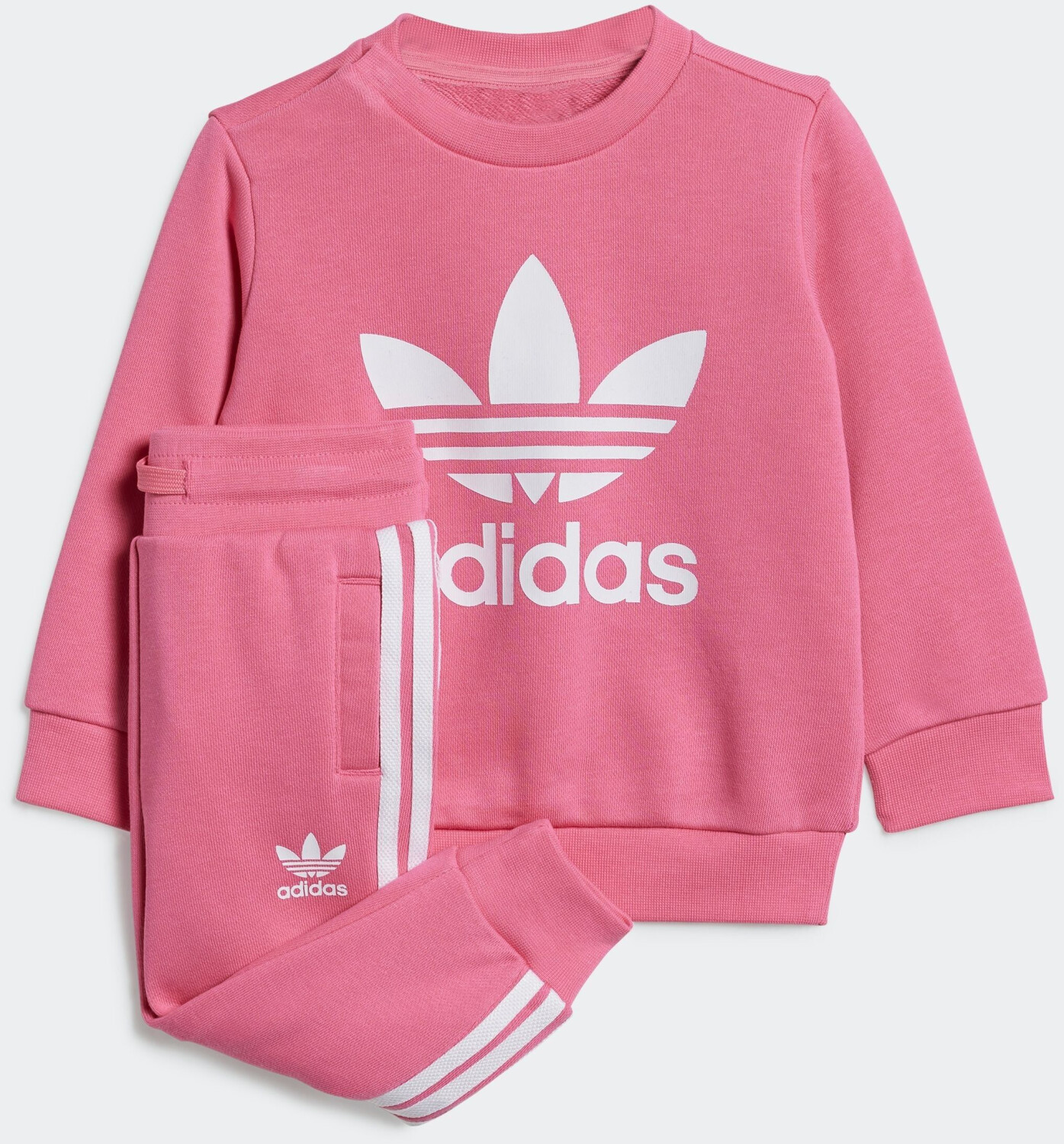 Adidas originals chevron sweatshirt pink top