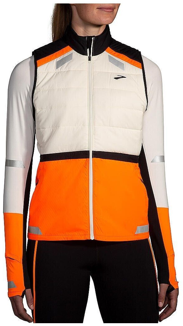 Brooks Run Visible Insulated Vest blue black