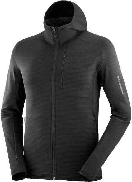 Salomon Essential Lightwarm Hoodie deep black