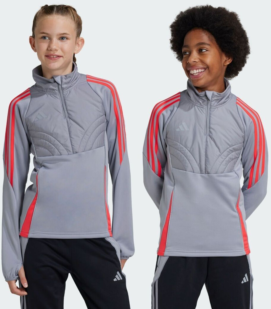 Adidas Tiro 24 Winterized Top Y (IY0135) light onix/shock red
