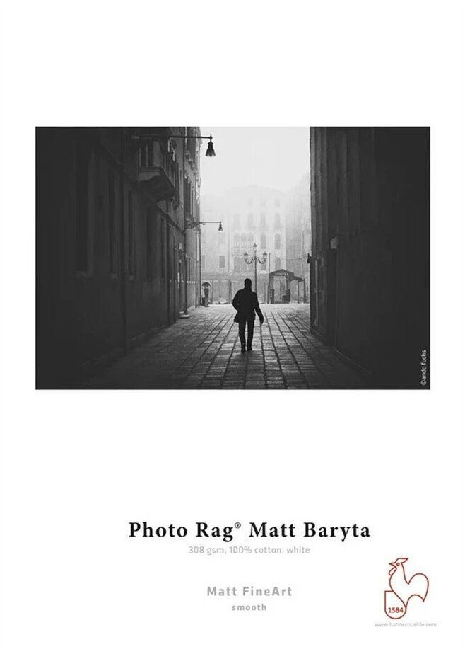 Hahnemühle Photo Rag Matt Baryta 297 x 420 mm 308g